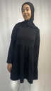Tunique robe en molleton 