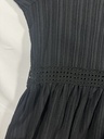 Tunique robe plissé a dentelle 