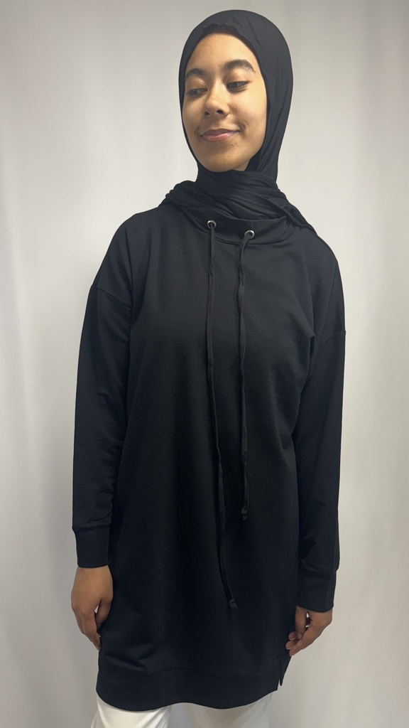 Tunique sweat-shirt 