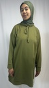 Tunique sweat-shirt 