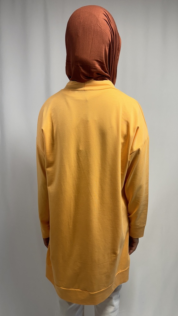 Tunique sweat-shirt