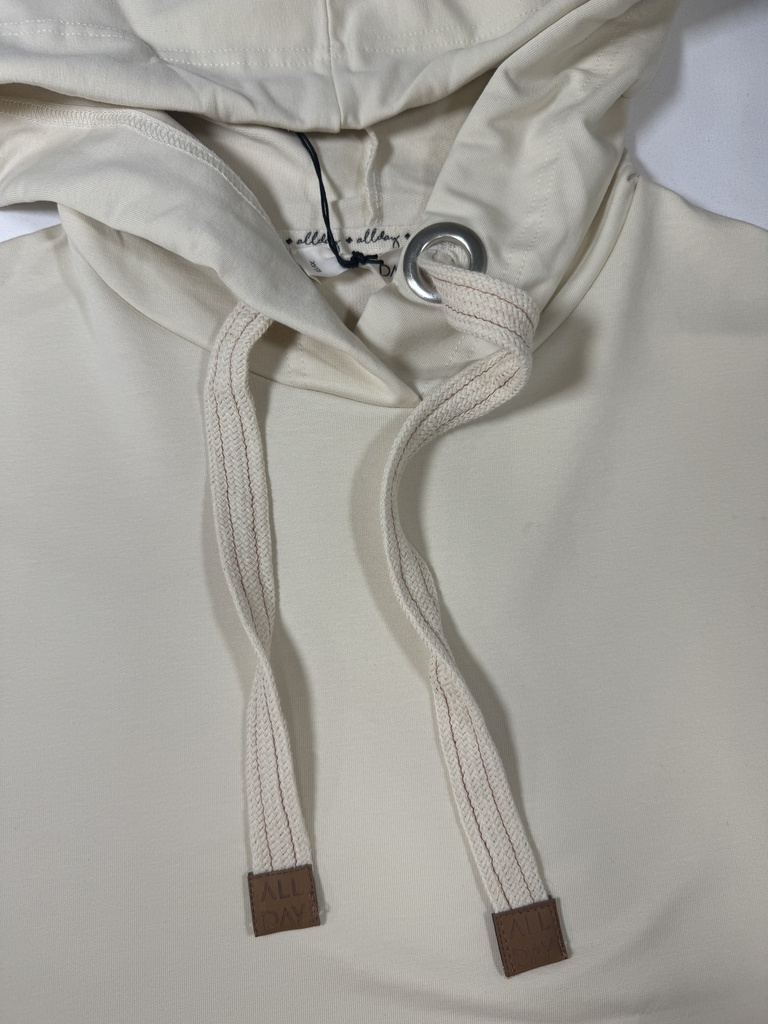 Tunique sweat à capuche