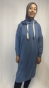 Tunique sweat a capuche