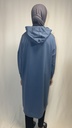 Tunique sweat a capuche
