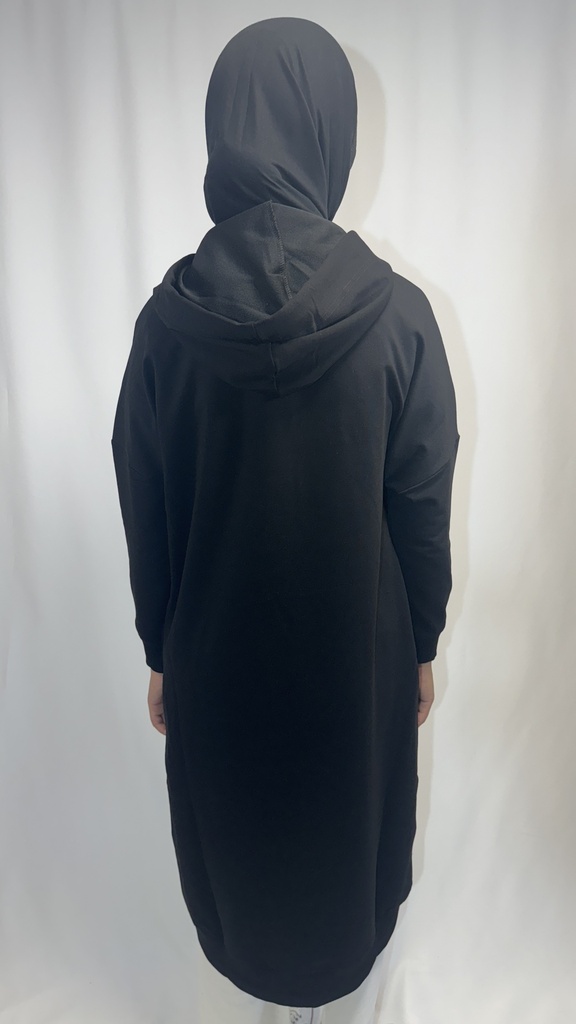 Tunique sweat à capuche