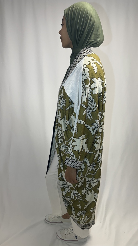 kimono à motif 