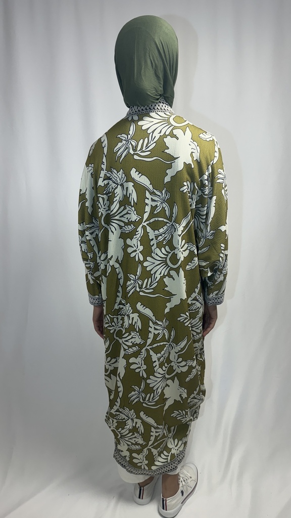 kimono à motif 