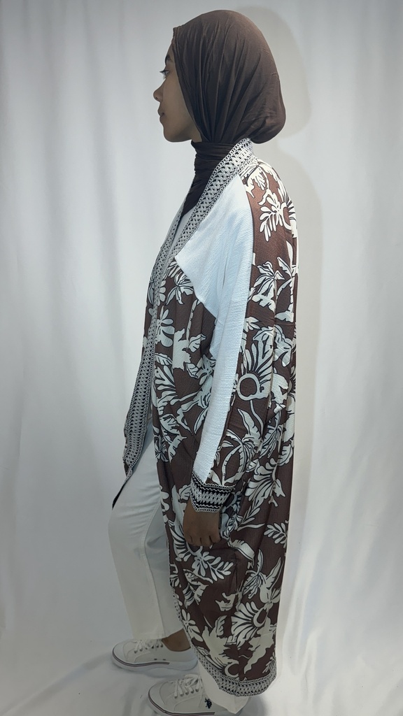 kimono à motif 