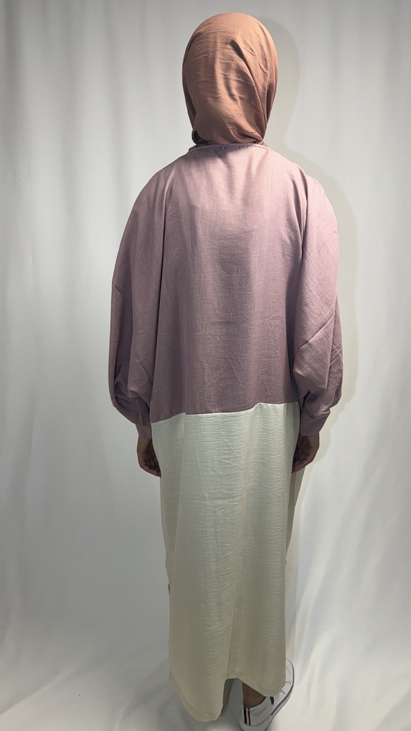 kimono bicolore 