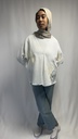 kimono à bordure