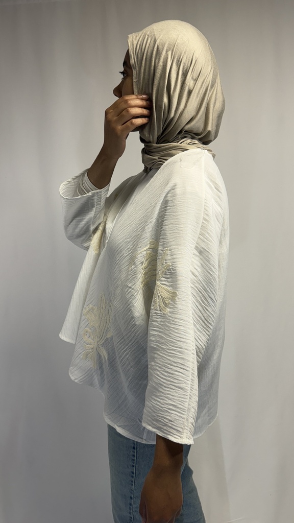 kimono à bordure