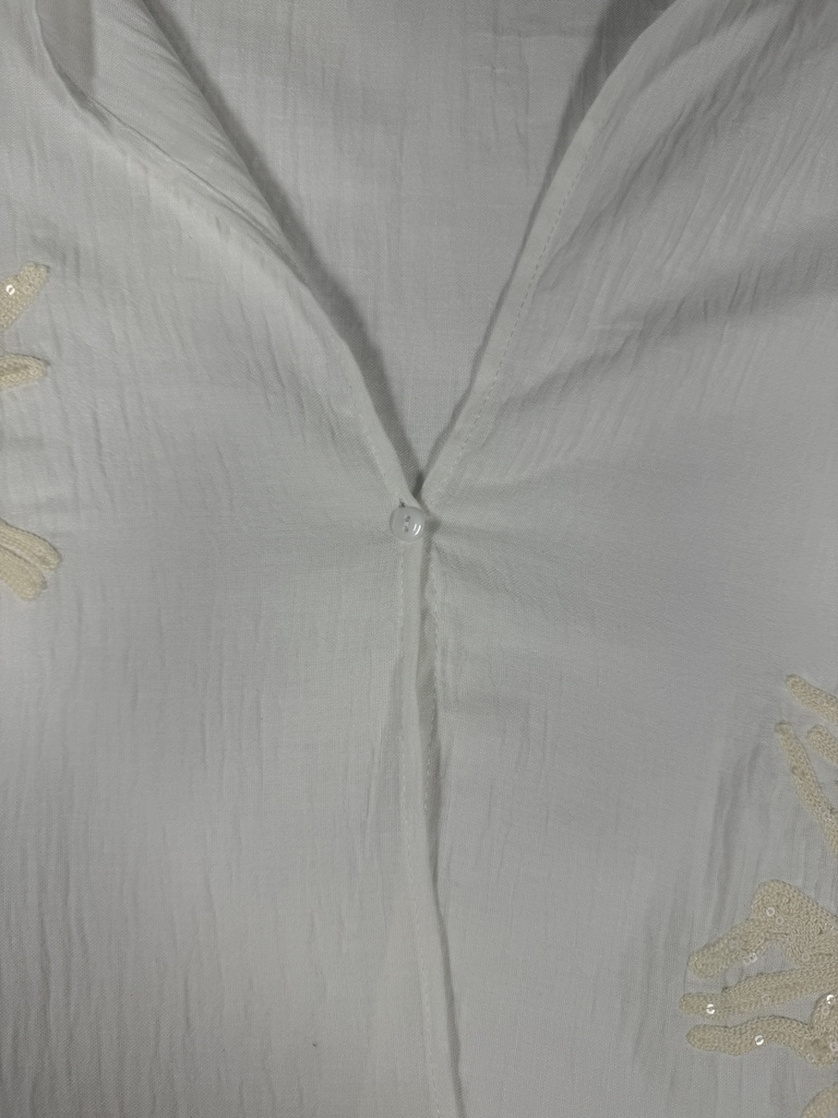 kimono à bordure