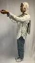 Tunique à broderie floral 