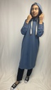 Tunique sweat a capuche
