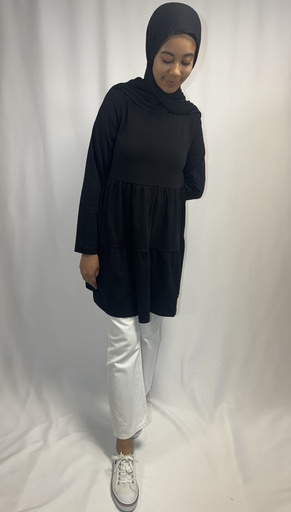 Tunique robe en molleton 