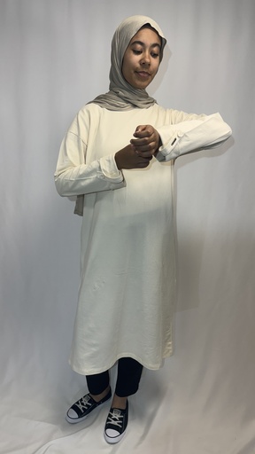 Tunique en coton long