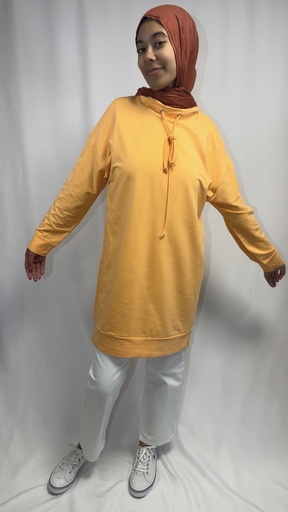 [40-OR-04-7] Tunique sweat-shirt